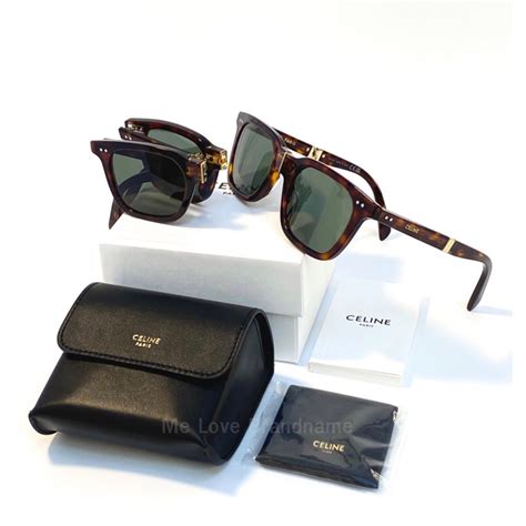 celine 417555s|Black Frame 44 Sunglasses in Acetate with Metal.